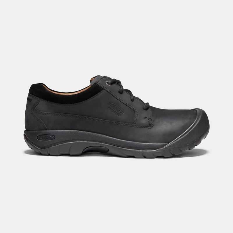 Keen Austin Casual Waterproof Mens Casual Shoes Black Online (5203-RJOZE)